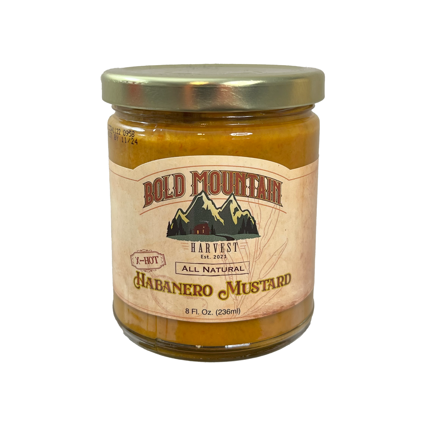 Bold Mountain Habanero Mustard X-Hot