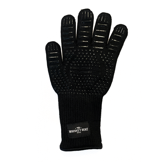 Whiskey Bent BBQ Knit Heat Resistant Glove with Silicone Grip